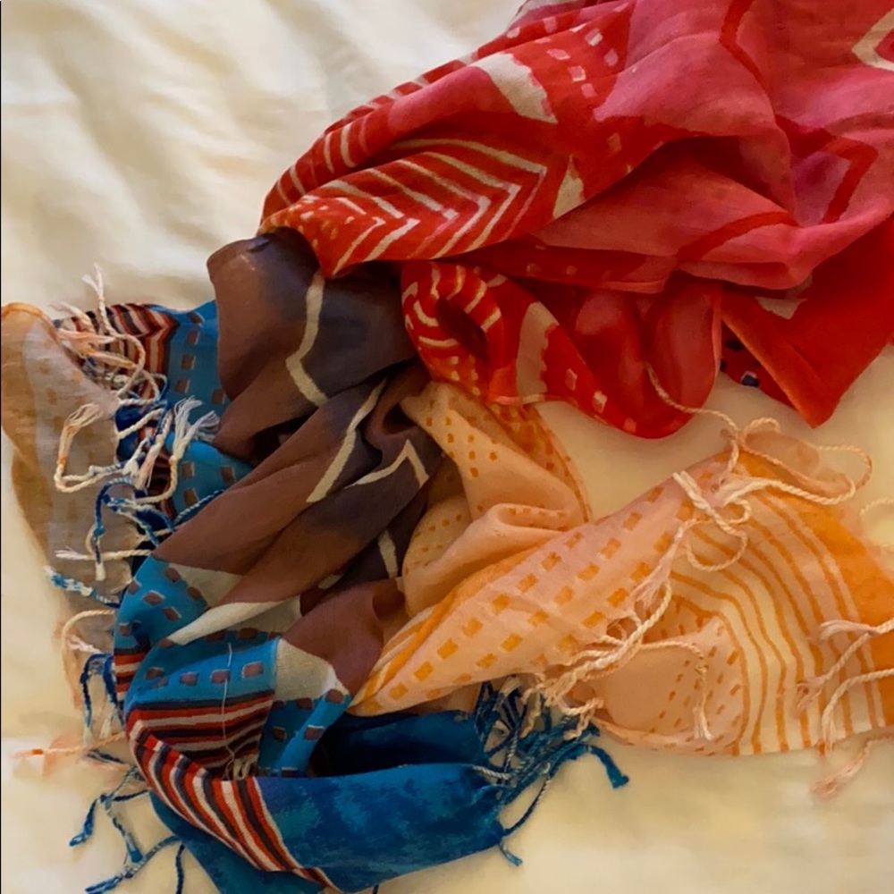 Beautiful colorful scarf